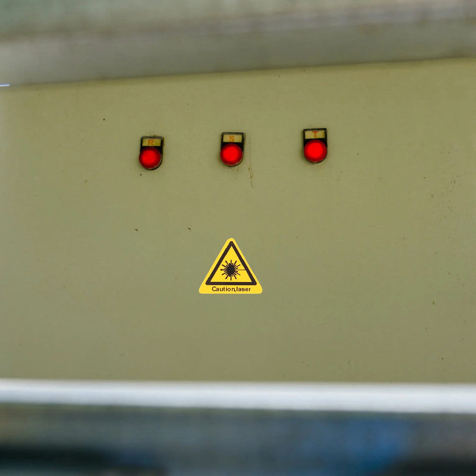 Caution Risk Danger Sticker Security Sign Laser Safety Signs Avoid Direct Exposure Stickers