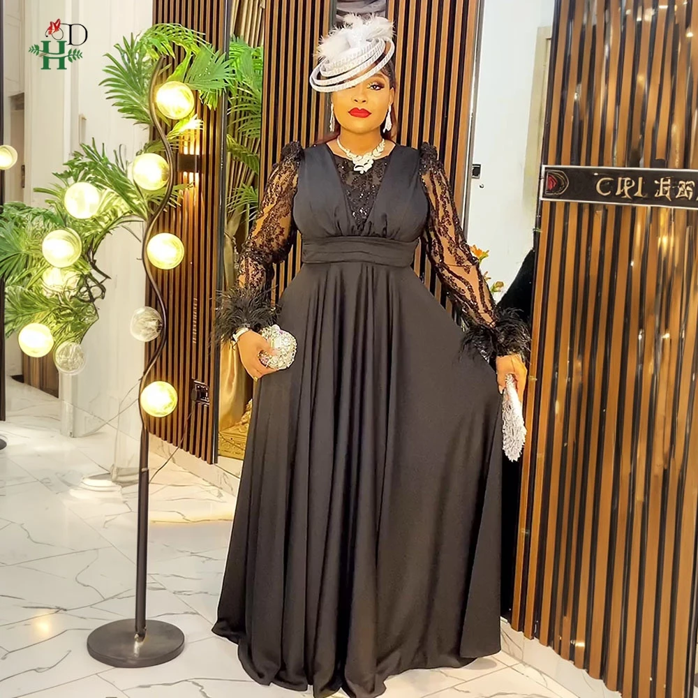 Abiti africani per donna Lusso elegante Taglie forti Abito da festa di nozze Turchia Robe Africains Femme Africa Abbigliamento Takchita Bubu