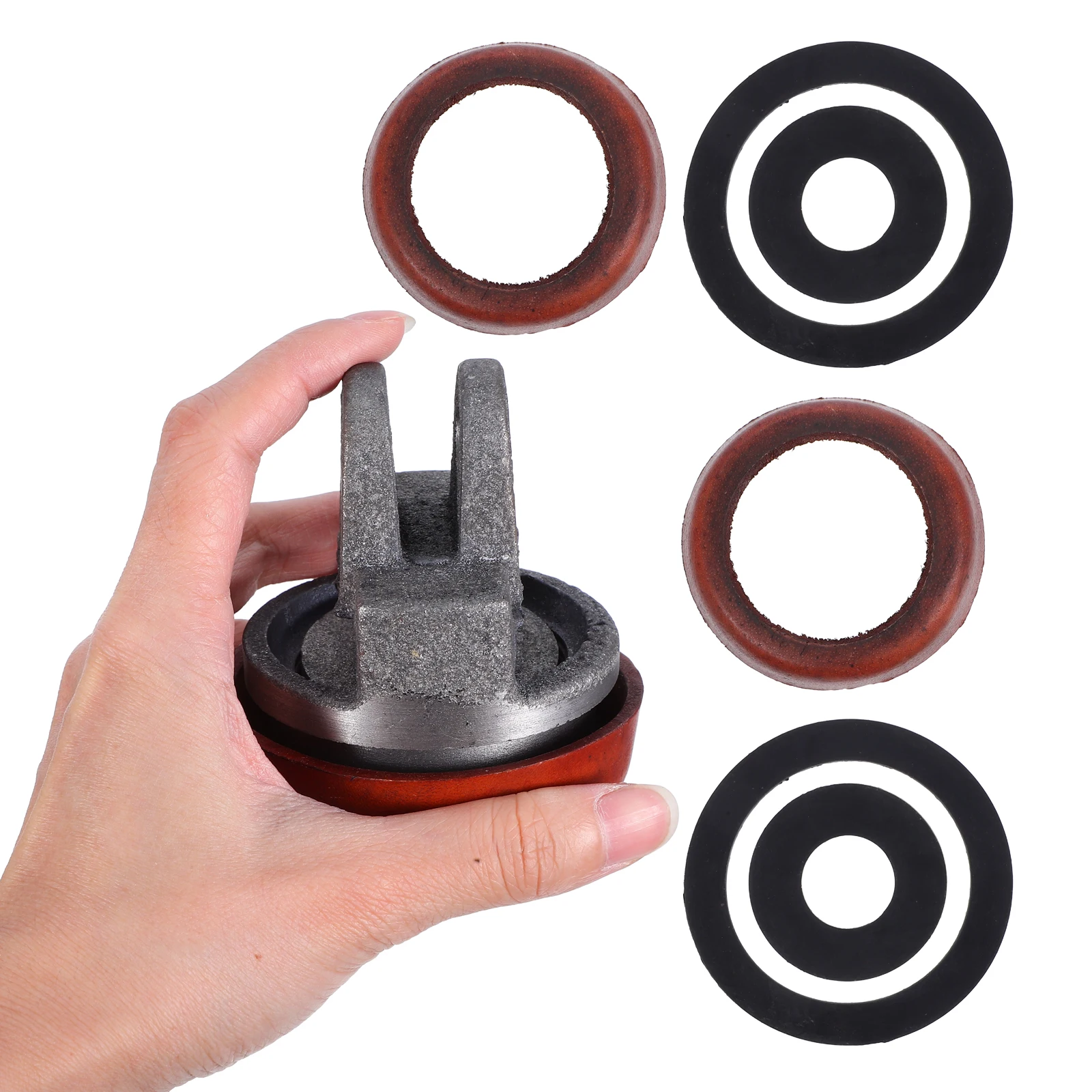 

1 Set Hand Operated Water Pump Gasket Repair Kit with Leather Components for Well Pumps
