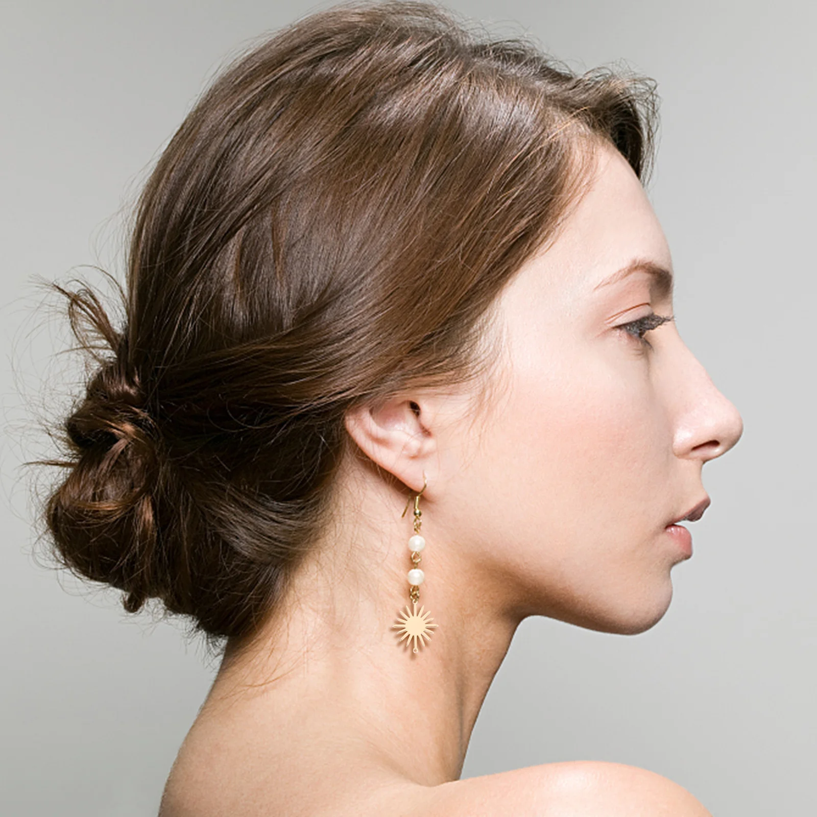 

10Pcs Flower Jewelry Connectors Necklace Charms for DIY Bracelet Sweater Chain Elegant Jewelry Accessories