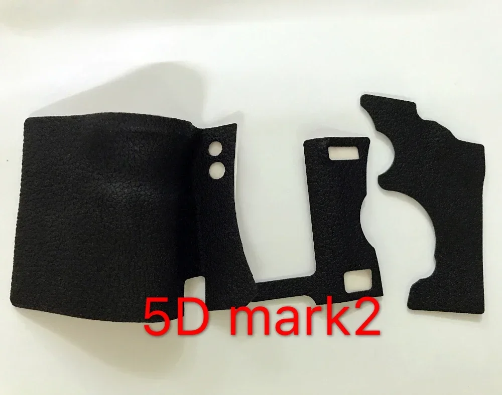 3 قطع العلامة التجارية الجديدة لكانون EOS 5D2 5DII الجسم الديكور ، قبضة الجانب الإبهام المطاط مع الشريط كاميرا إصلاح الملحقات