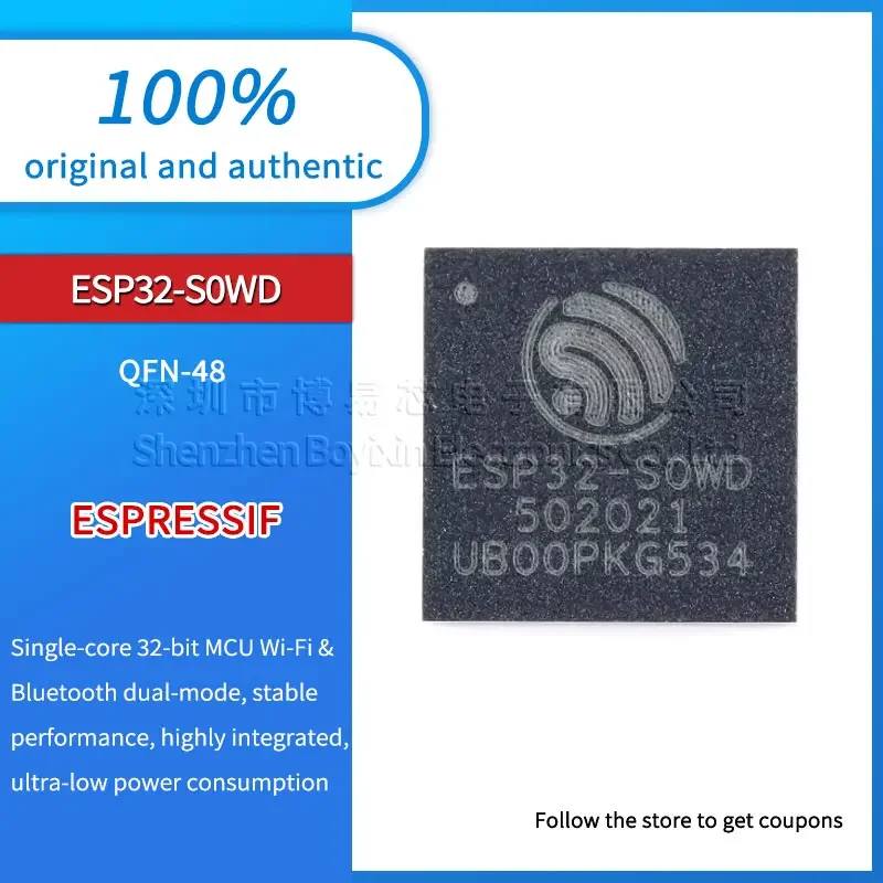 

Original genuine ESP32-S0WD QFN48