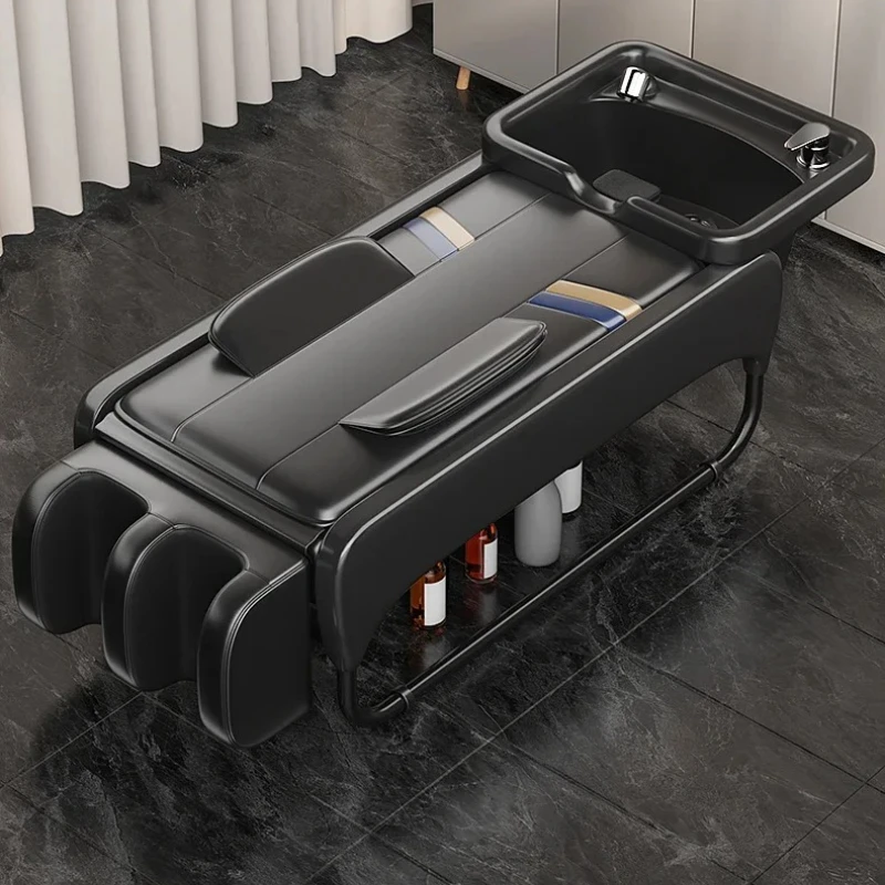 

Soft Decoration Professional Hair Internal Salon Washbasin Water Basin Shampoo Bed Hairdresser Machine Beauty Spa Chair Cadeira