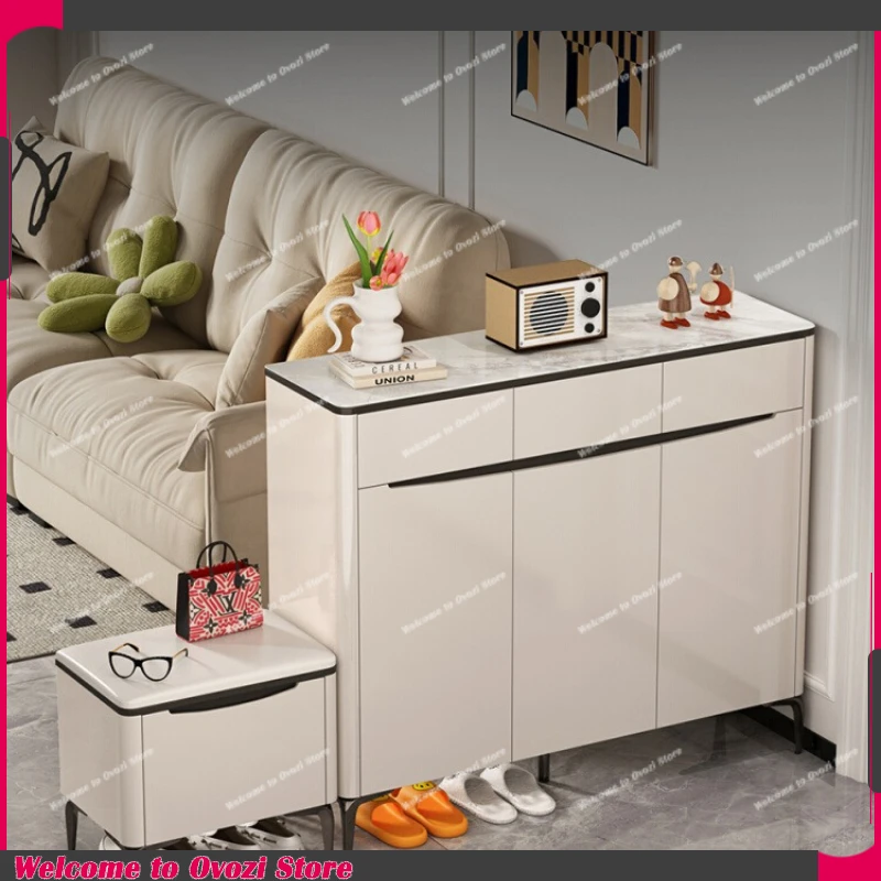 

Luxury Storage Shoe Rack Nordic Holder Range Living Room Shoe Rack Hallway Shelf Armarios Para Sala De Estar Cabinet Furniture