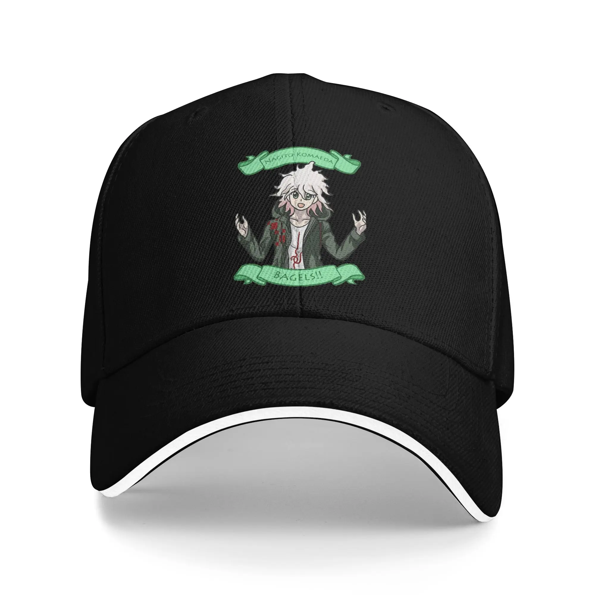 Unisex Nagito Komaeda Danganronpa Anime Outdoor Hat Adjustable Cap Casual Baseball Cap Snapback Hats