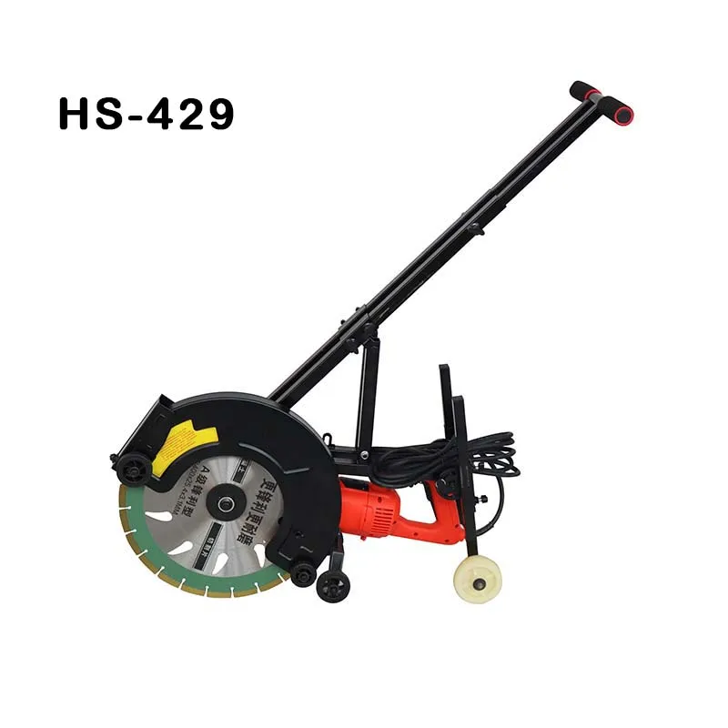 Fabriek Hot Koop Lange Hand Pole Muur Groefmachine Muur Cutter Muur Steken Snijmachine