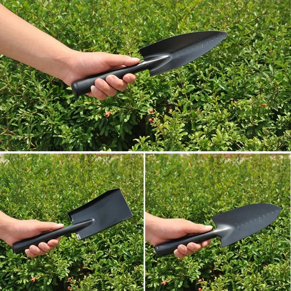 With Scale Gardening Spade Digging Bonsai Soil Garden Shovel Pointed /Square Shovel Integrated Small Shovel Outdoor