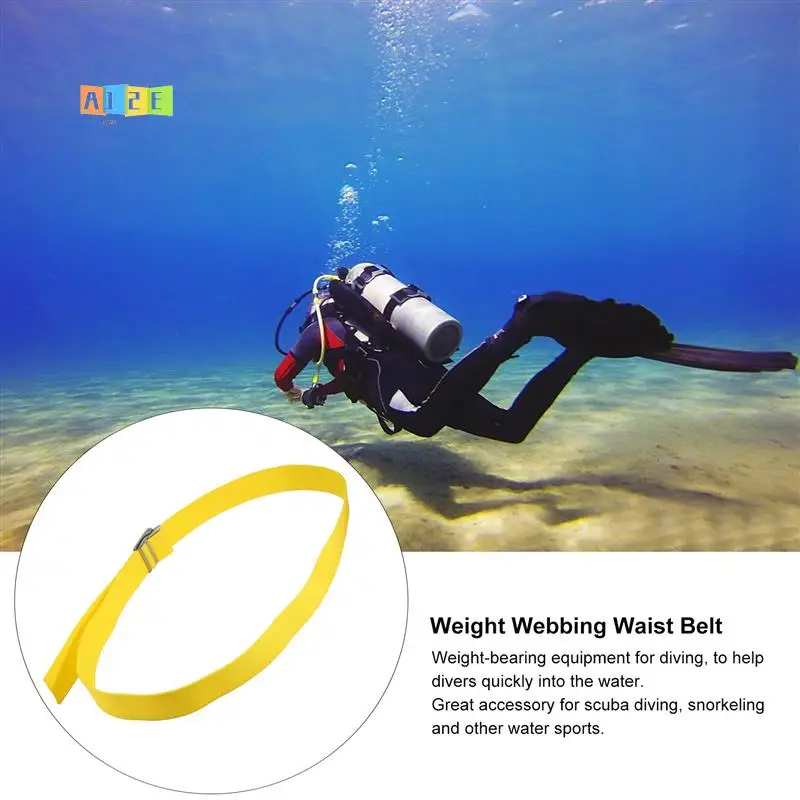 

A12E-Оборудование для подводного плавания, весовой ремень для дайвинга 1,7 м с быстроразъемной пряжкой из нержавеющей стали, аксессуары BCD