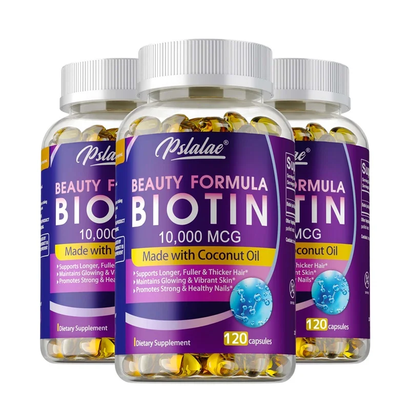 

Biotin Supplements - Support Healthy Hair, Strong Nails and Radiant Skin, Hair Growth for Men and WomenSupplement