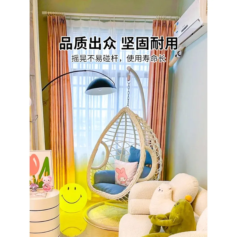 swimming pool party homestay garden layout scene waterproof and sunscreen can sit and lie down hanging basket