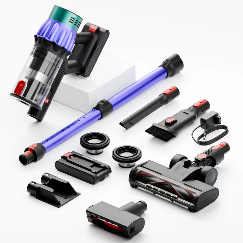 Hot selling cordless household vacuum cleaner with strong suction and high power, convenient handheld vacuum cleaner