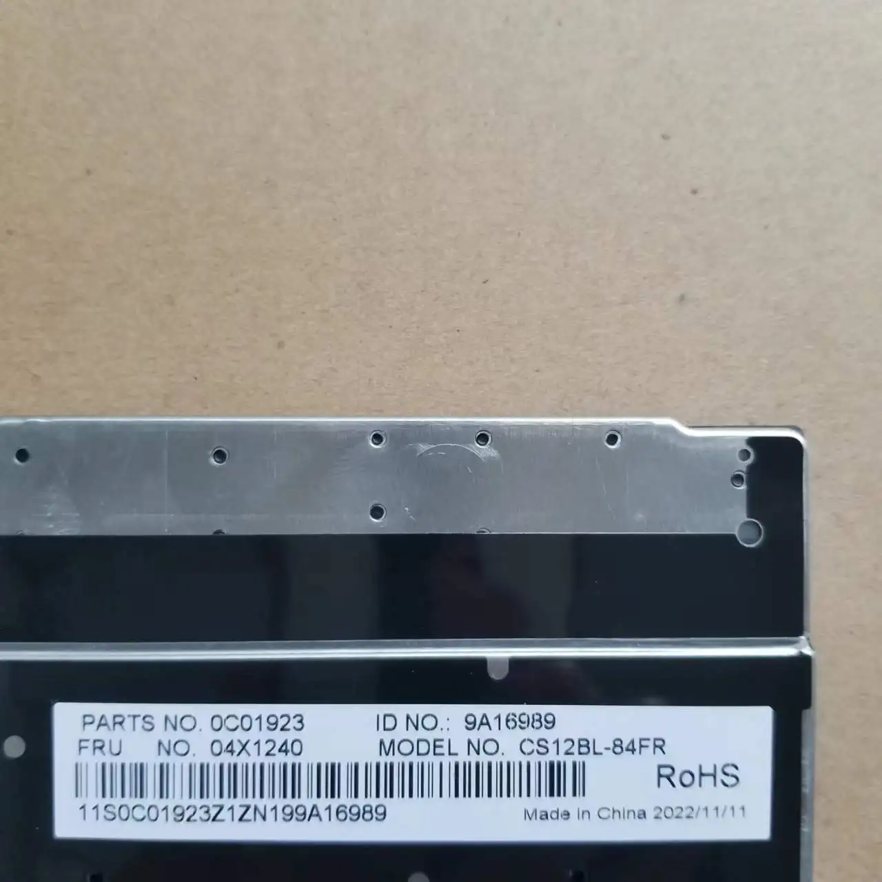 Imagem -04 - Teclado Francês fr para Lenovo Thinkpad T430 T430i T530 X230 X230i Series Laptop Cs12bl84fr Novo