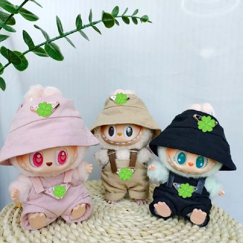 

for the first and second generation labubu doll clothing 17cm LABUBU Sitting Party Labubu clothing accessories Back set