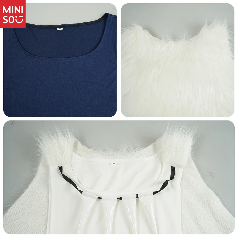 Miniso Princess Mononoke Cosplay، مجموعة أزياء شخصية الرسوم المتحركة #5