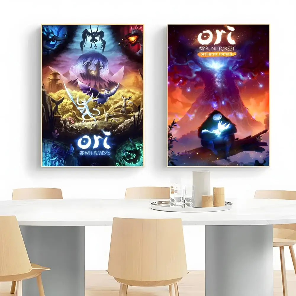 beautiful game O-Ori and the Blind Forest Poster Wall Art Print Decorative Mural Home Decor Gift Unframed