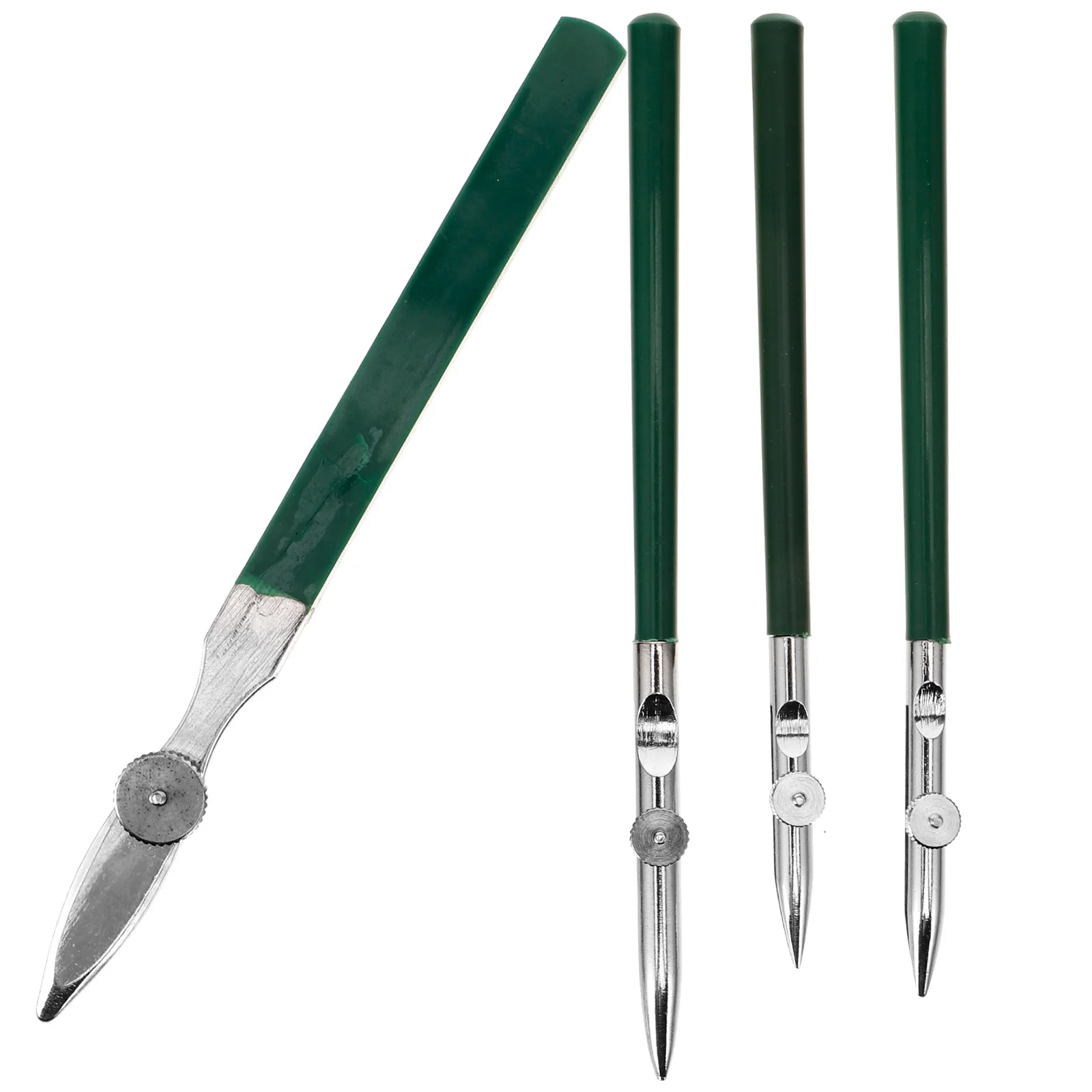 Bolígrafos de regla de arte ajustables, herramientas de dibujo de líneas duraderas para líneas rectas, bolígrafo fluido de enmascaramiento, bolígrafos de pintura, suministros de arte, 4 Uds.