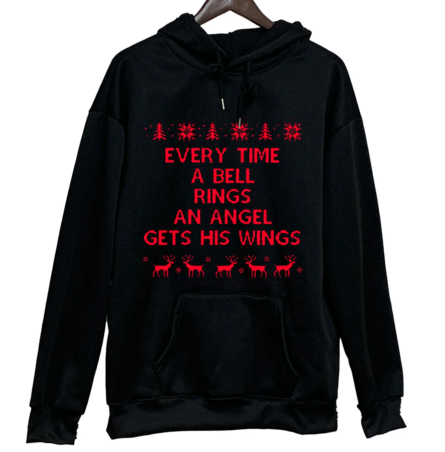 Every Time A Bell Rings Unisex Classics Hoodie Funny Mens Graphic Long Sleeve Winter New in Hoodies Hooded Custom Many Colors