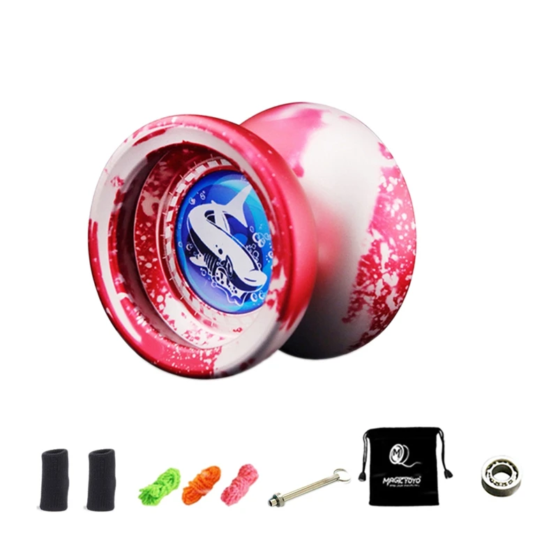 

New-MAGICYOYO T9 Professional Unresponsive Yoyo,Long Spinning Time Yoyo With Bag And 5 Yoyo Strings