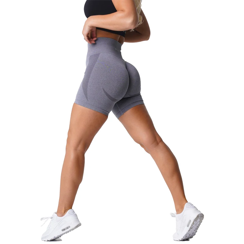 NVGTN  bezešvý šortky pro ženy strčit nahoře booty cvičení šortky fitness sportovní krátký fitka oblečení joga šortky