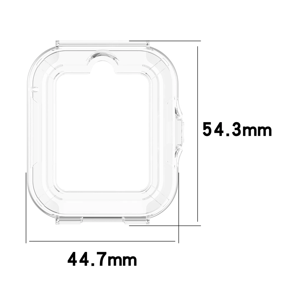 Beschermhoes Voor Huawei Kinderhorloge 5-serie Universele Zachte Tpu Halve Verpakking Hoesjes Beschermhoes Bumper Horloge Acces