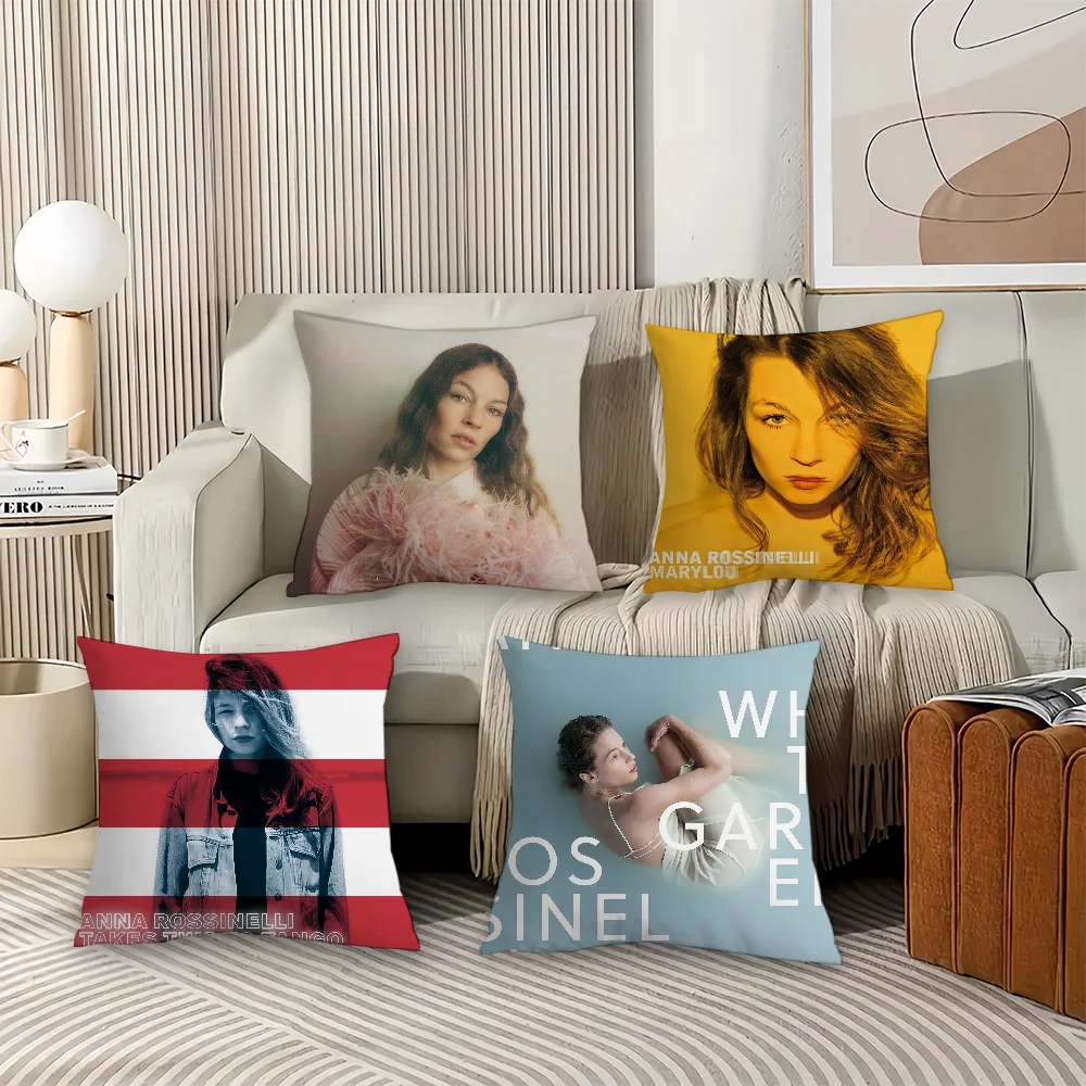 غطاء وسادة حراري للمغنية آنا روسينيلي وسائد مكتبية مناسبة لغطاء الوسادة المزخرف لغرفة نوم السيارة #4
