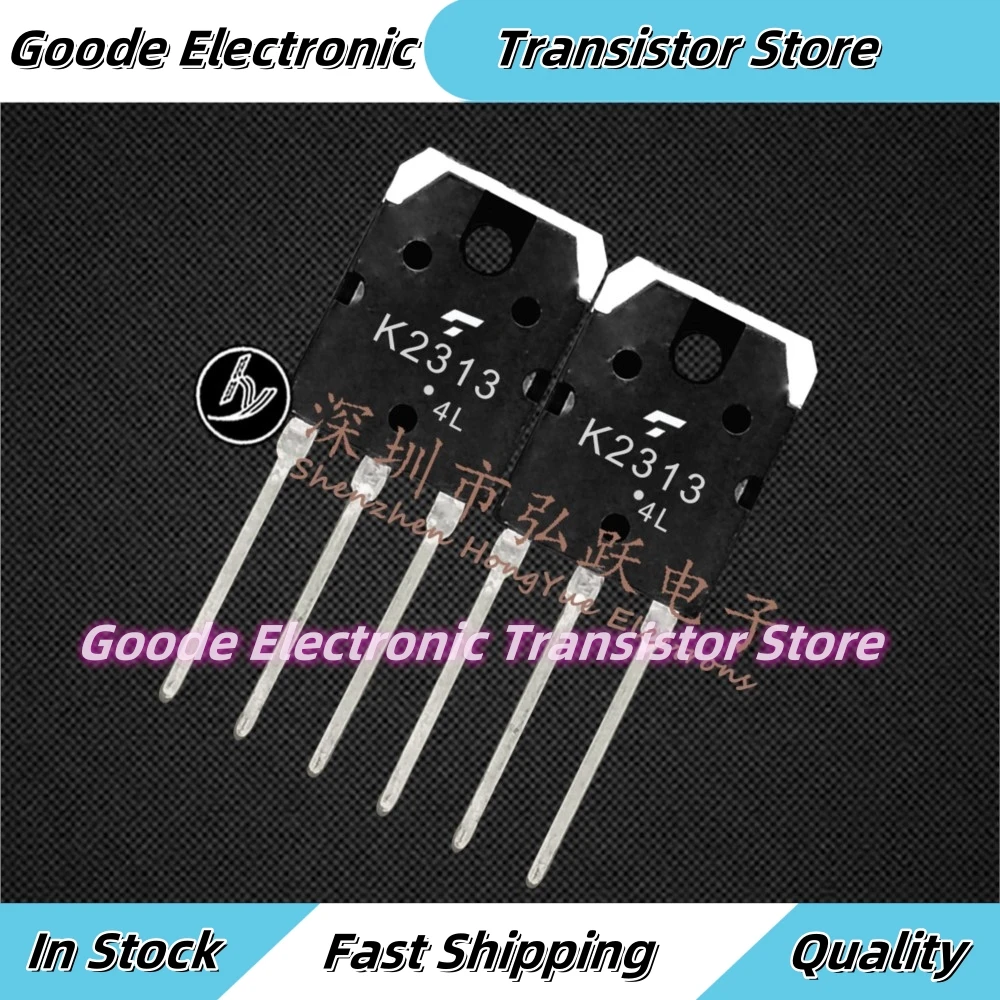 10PCS 2SK2313 K2313  TO-3P 60V 60A   Fast Shipping Best Quality Can Be Purchased