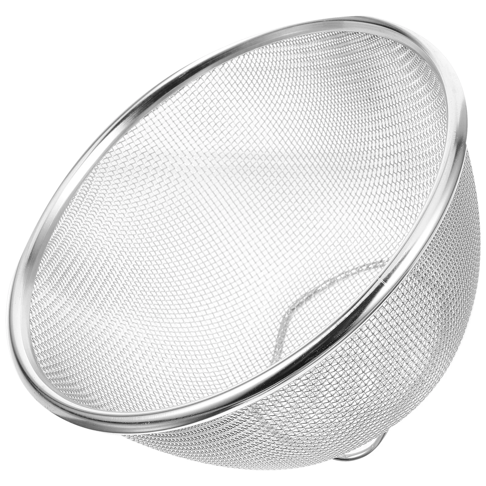 

Thickened Stainless Steel Sink Drain Basket Rice Sieve Wash Kitchen Basin Mesh Strainer Dish Drying Rack Colander Washing Bowl