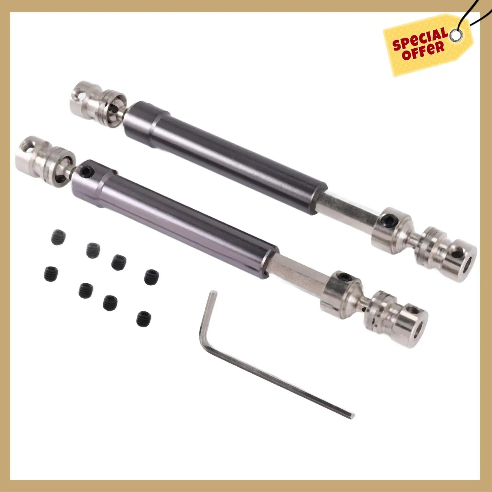 Стабильная производительность-2 шт. приводной вал CVD 110-160 мм для 1/10 Rock SCX10 90046 Traxxas Trx4