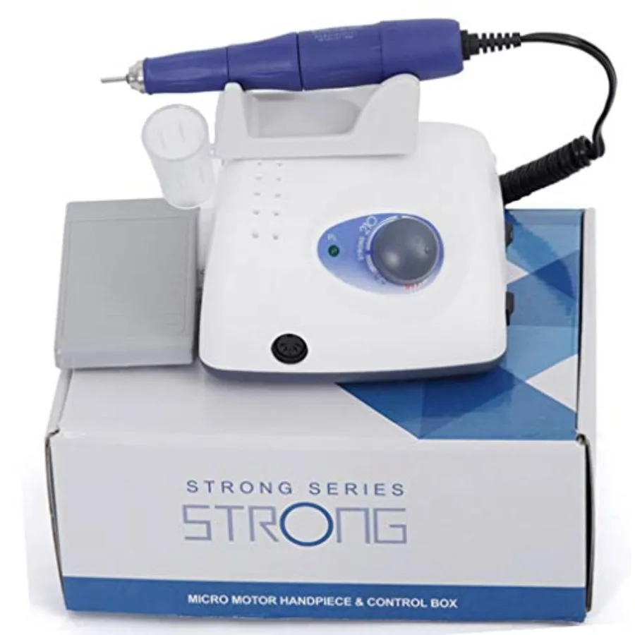 

Профессиональный аппарат для маникюра и педикюра 35000 об/мин с акриловым насадкой для ухода за ногтями рук и ног, красный, для домашнего и салонного использования