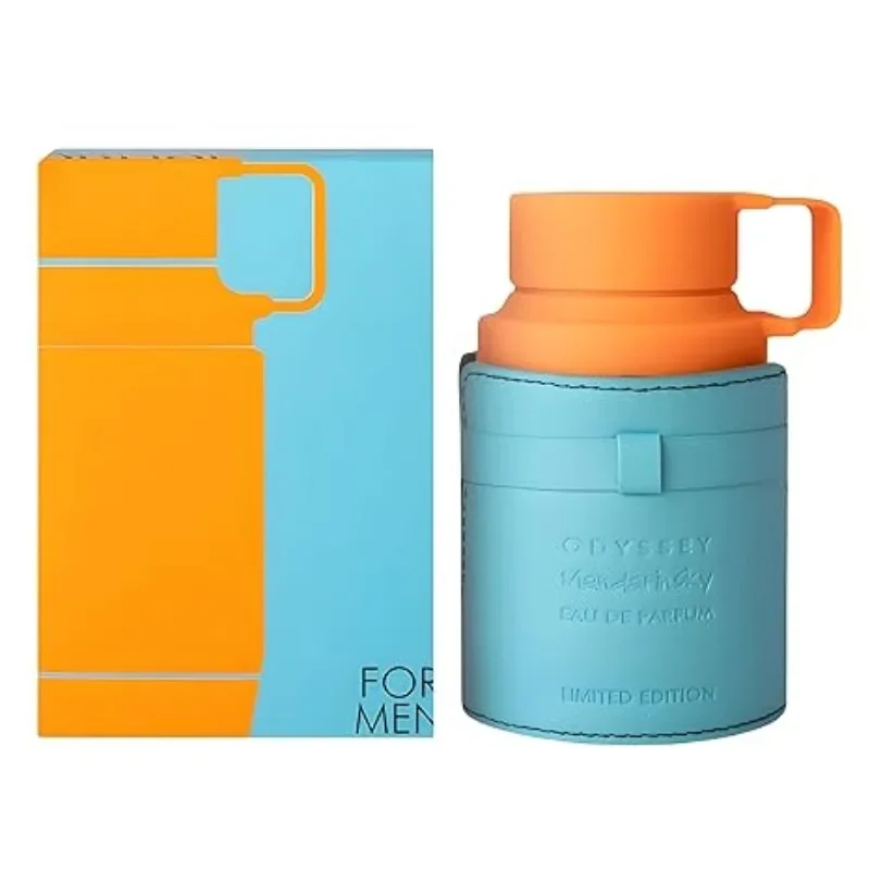 Armaf Odyssey Mandarin Sky Eau de Parfum Spray 100ml Perfumes árabes originales fragancia de cítricos duradera Perfume Colonia para hombres