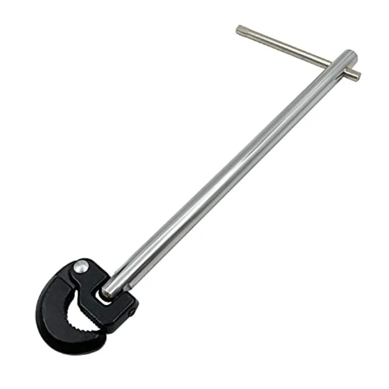 

QYQRQF Adjustable Basin Wrench, 11" Adjustable Tap Nut Spanner Long Handle for Fixing Back and Union Nuts Under Sink (3/8-1 in.)