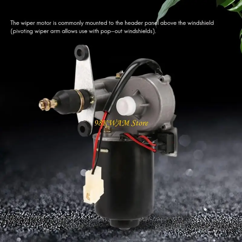

Efficient Heavy Duty 12V Electric Windshield Wiper Motor Assembly For 800 900 1000 Most UTV ATV Models Including Can 68UF