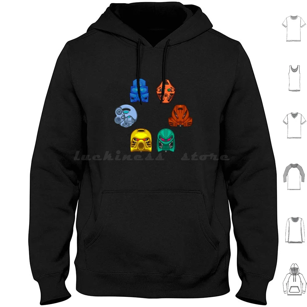 

Collection Matoran Hoodies Long Sleeve Bionicle Bionicle Barraki Eldritch Toa Robot Bionicle Toa Mata Custom