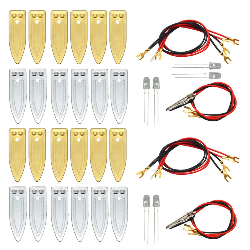 

3Sets Fruit Battery Science Experiment Kit Potato Battery DIY Stem Physics Educational Electronic Clock Experiment