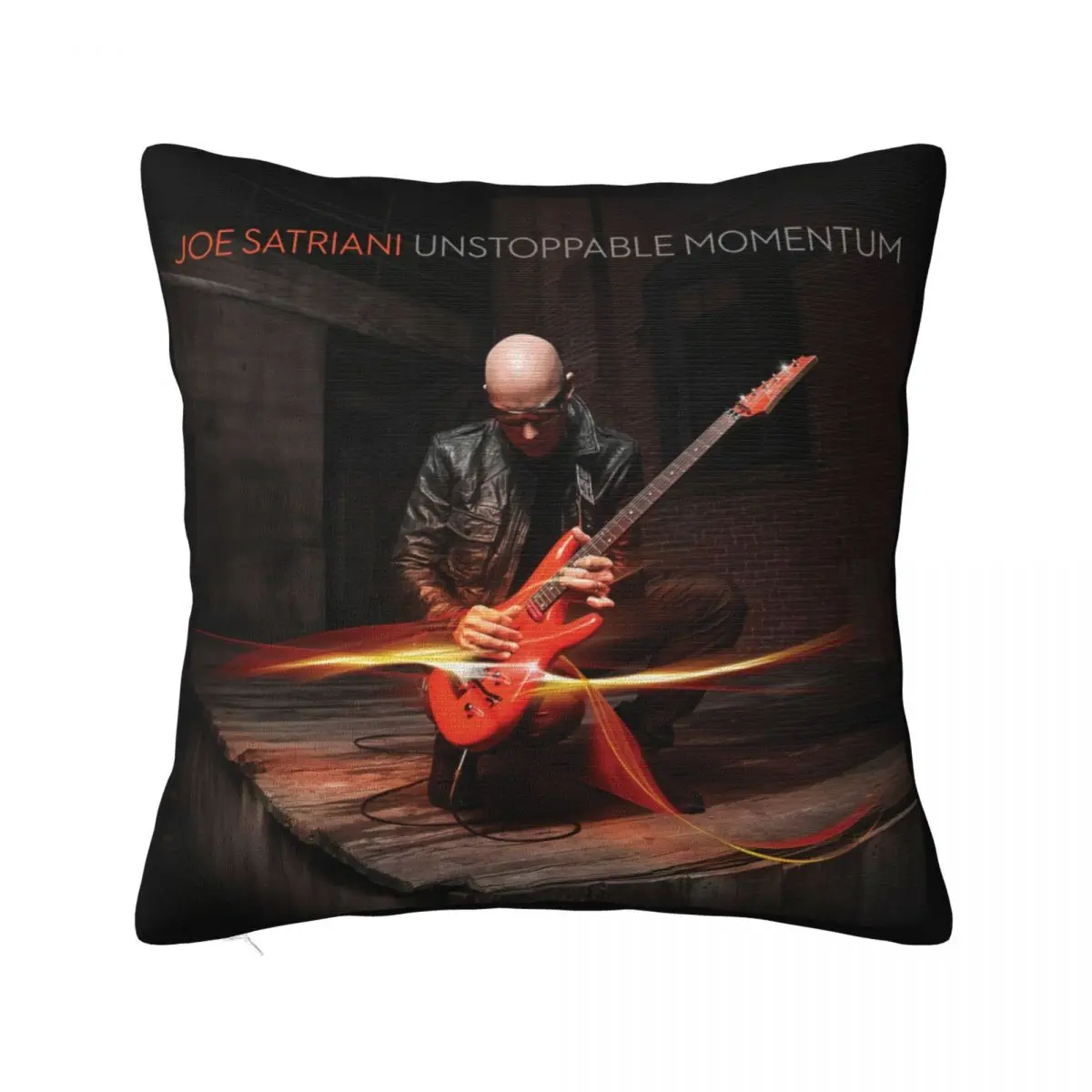 New Joe Satriani Unstoppable Momentum Mens Black Size S To 3Xl Stylish Hot Sale Famous Top Woman Dj Pillow Case