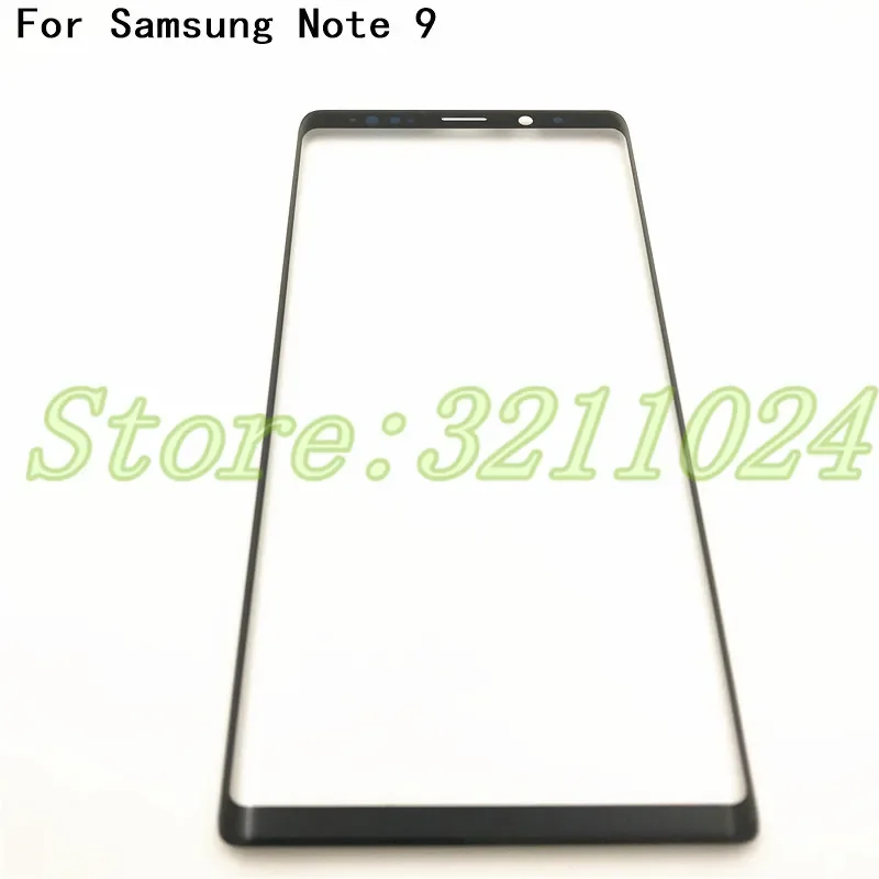 For Samsung Galaxy Note 9 Note9 N960 N960F SM-N960U Front Glass Lens Touch Screen Outer Panel Repair Replace Parts