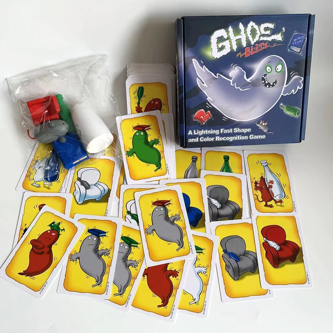 플래시 카드 콰이쇼우 가족 인터랙티브 게임처럼 번개처럼 빠른 카드 게임은 파티 활동 및 새해에 매우 적합합니다