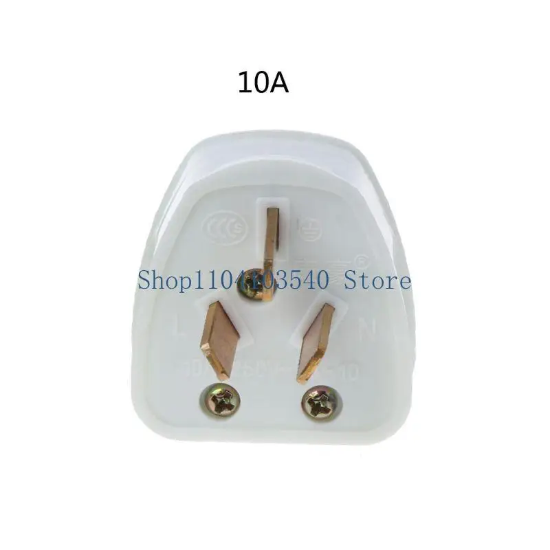 02DC AC 250V 10A/16A 3-Prong Home Panel Socket Protector for Home Appliances