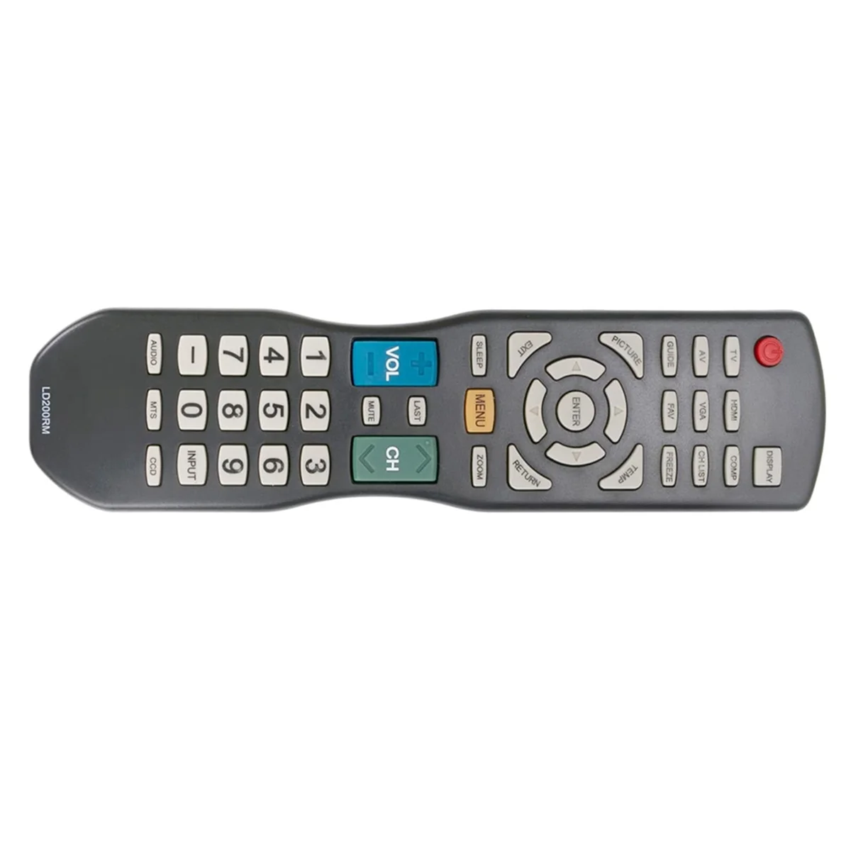 LD200RM Remote Control Replace for APEX TV LD4688T LE40H88 LD3249 LD3288T LD3288M LD4077 LE4077M LD4088 LD4688