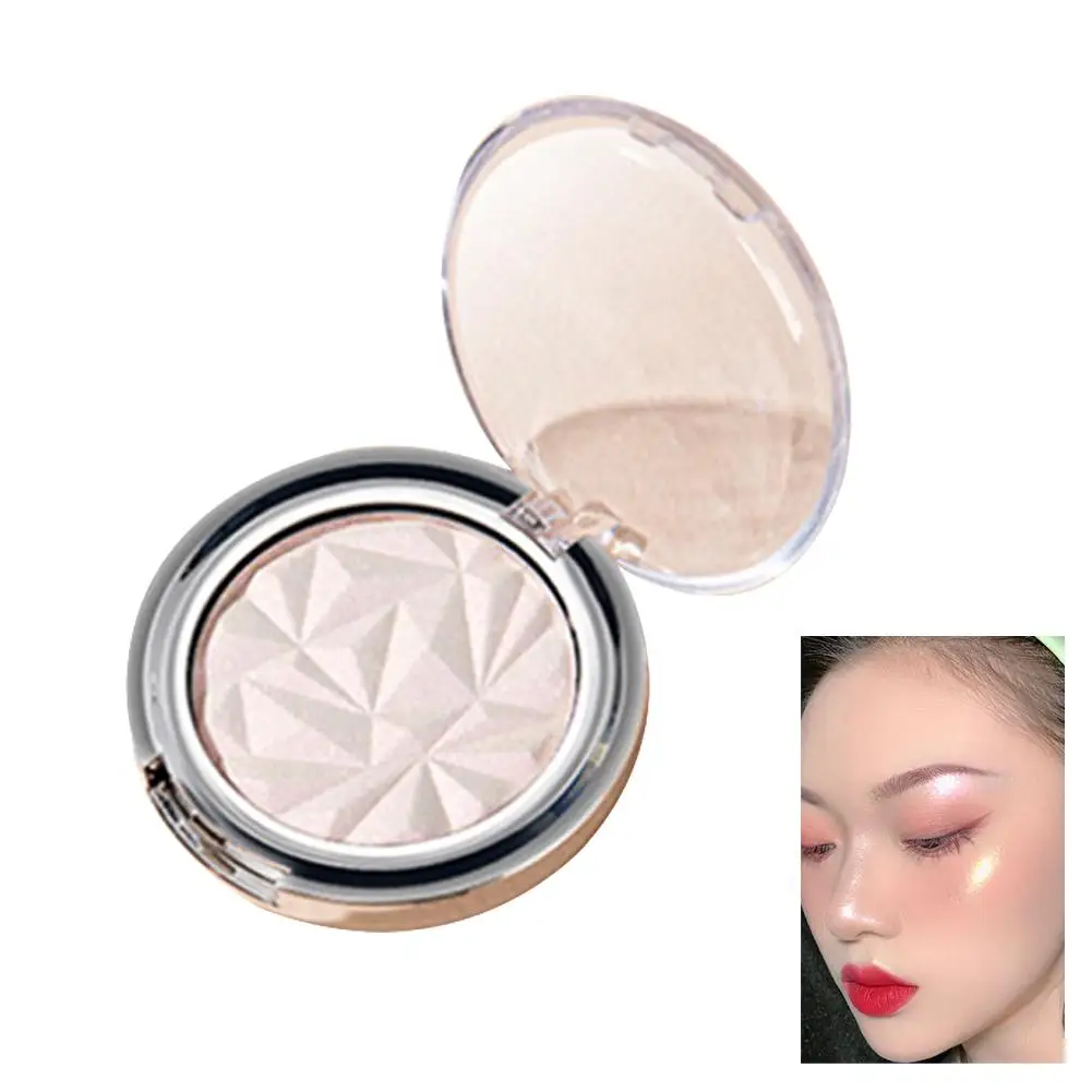 Highlighter Pó Paleta de Maquiagem, de longa duração Shimmer Cosméticos, Brilho Contorno, Iluminador Rosto, Mais Recente, V5L2