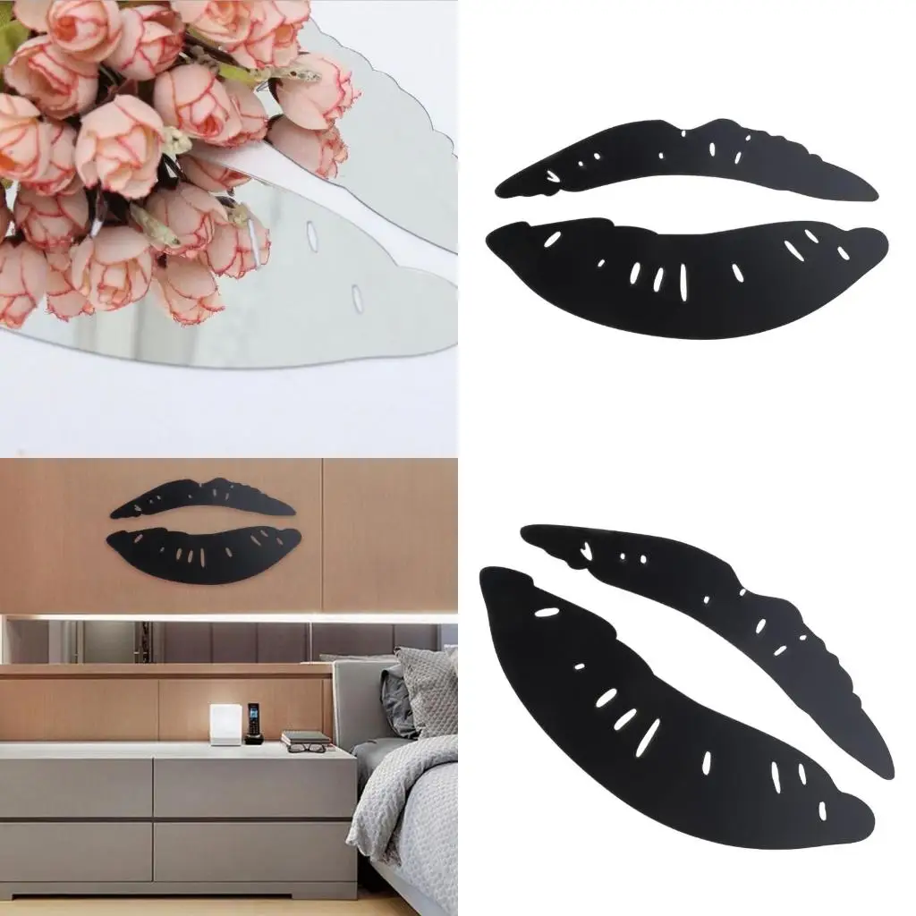 Kiss Wall Art Decal Adhesive Valentine's Day Romantic Dinner Decor high quality