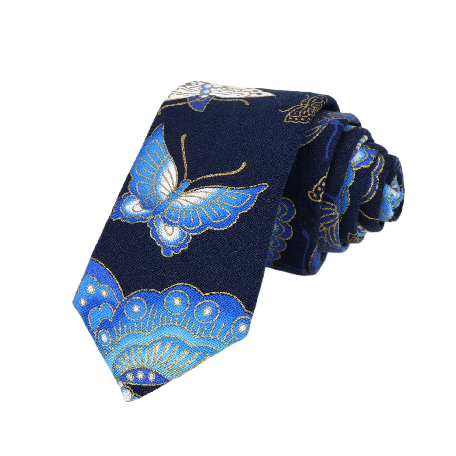 6 cm Herren-Krawatten mit Vögelmotiv, rot, Vintage, schmal, für Herren, Geschenke, Top-Kleidungszubehör, Hochzeits-Hemden, Kragen, Herren-Party-Geschenk, bedruckte Krawatte – Detail 9
