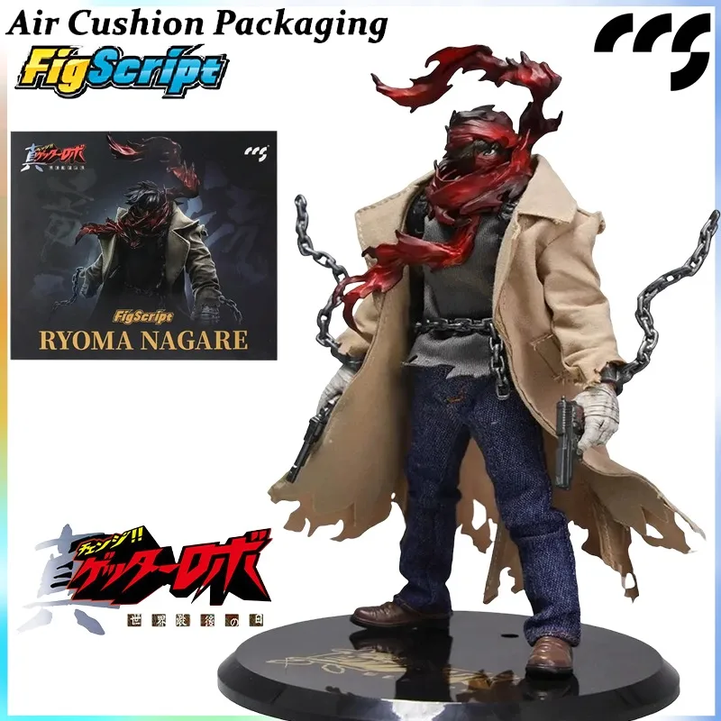 

Игрушки CCS TOYS: Оригинальная серия FigScript в масштабе 1/12 — Getter Robo Ryoma Nagare ‌ Аниме-фигурки легендарного трио ACG Doujin: коллекционные модели игрушек