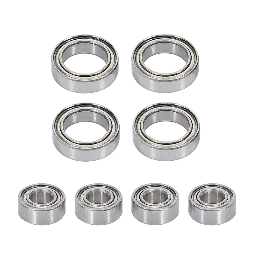 8Pcs Ball Bearing Set for SG1603 SG1604 SG 1603 UDIRC UD1601 UD1602 UD1603 UD1604 1/16 RC Car Spare Parts Accessories