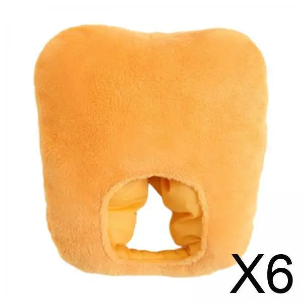 

Funny Orange Plush Chicken Hat Childrens Costume Headgear for Carnival Masquerade Photo Shoot