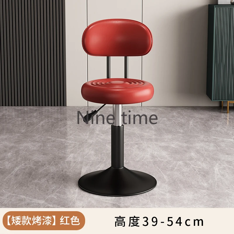 Designer Modern Counter Bar Chairs Luxury Restaurant Make Up Library Kitchen Bar Chairs Office Swiver Tabourets De Bar Furniture