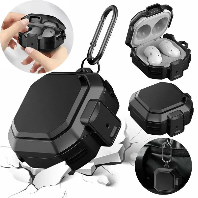Étui antichoc pour Samsung Galaxy Buds 4 / Buds 4 Pro, accessoires pour écouteurs, housse avec porte-clés, Coque Capa Fundas