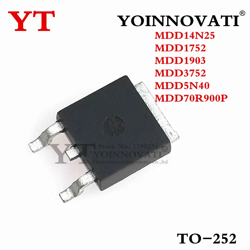 5PCS MDD14N25 MDD1752 MDD1903 MDD3752 MDD5N40 MDD70R900P