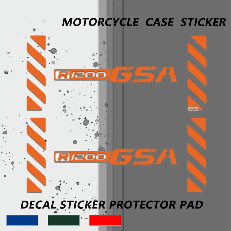 

For BMW R1200GSA R 1200GSA R 1200 GSA Waterproof Side Box Luggage Cases Decals Decorative Motorcycle Tail box Reflective Sticker