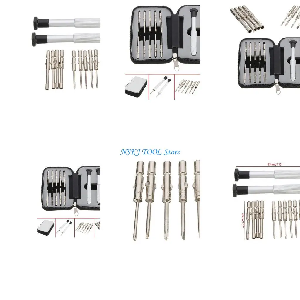 

L8RC Screwdriver Set Mini Screwdriver Tool Set Replacement for PC Glasses